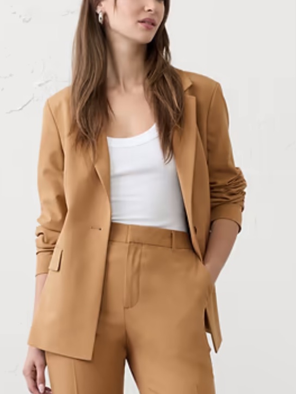 NWOT Banana Republic Factory Sculpted Blazer- size Petite 4